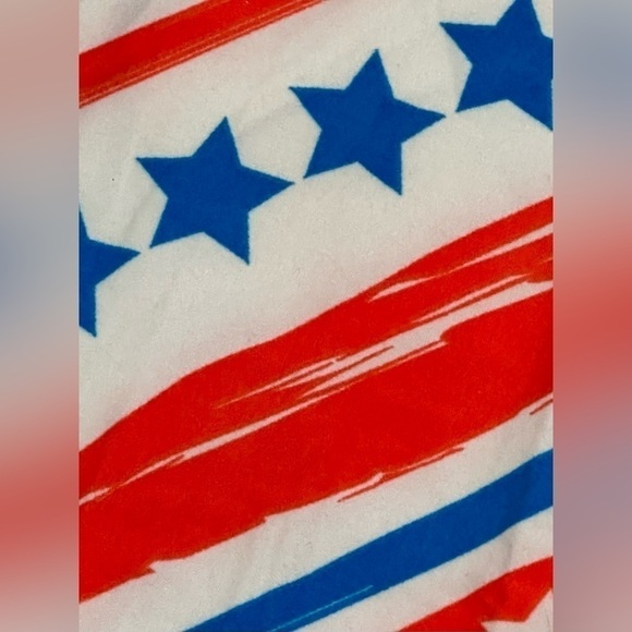 LuLaRoe Americana United and Strong Tall and Curvy Leggings - Picture 3 of 12